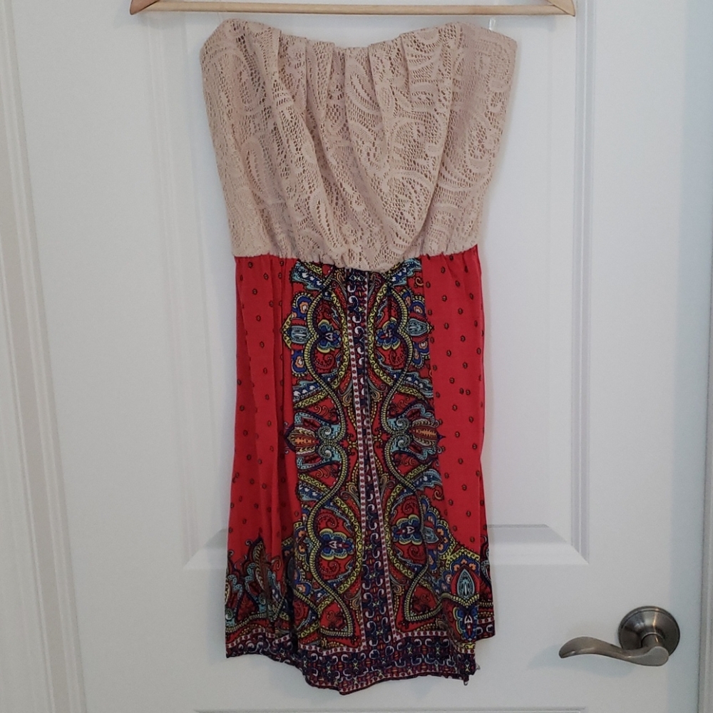 As U Wish Strapless dress